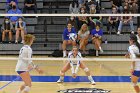 VB vs RIC  Wheaton Women's Volleyball vs Rhode Island College. - Photo by Keith Nordstrom : Wheaton, Volleyball, VB